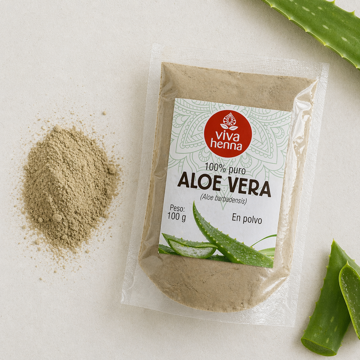 Aloe Vera en polvo 100% natural