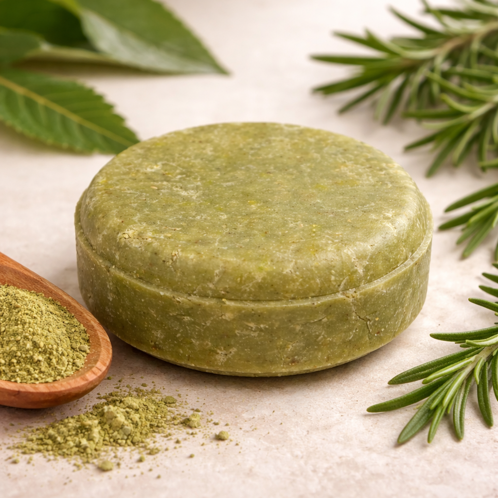 Shampoo Sólido Neem y Romero