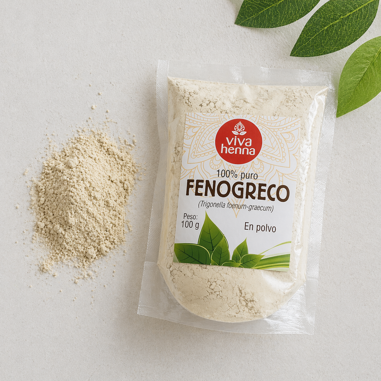 Fenogreco en polvo 100% natural