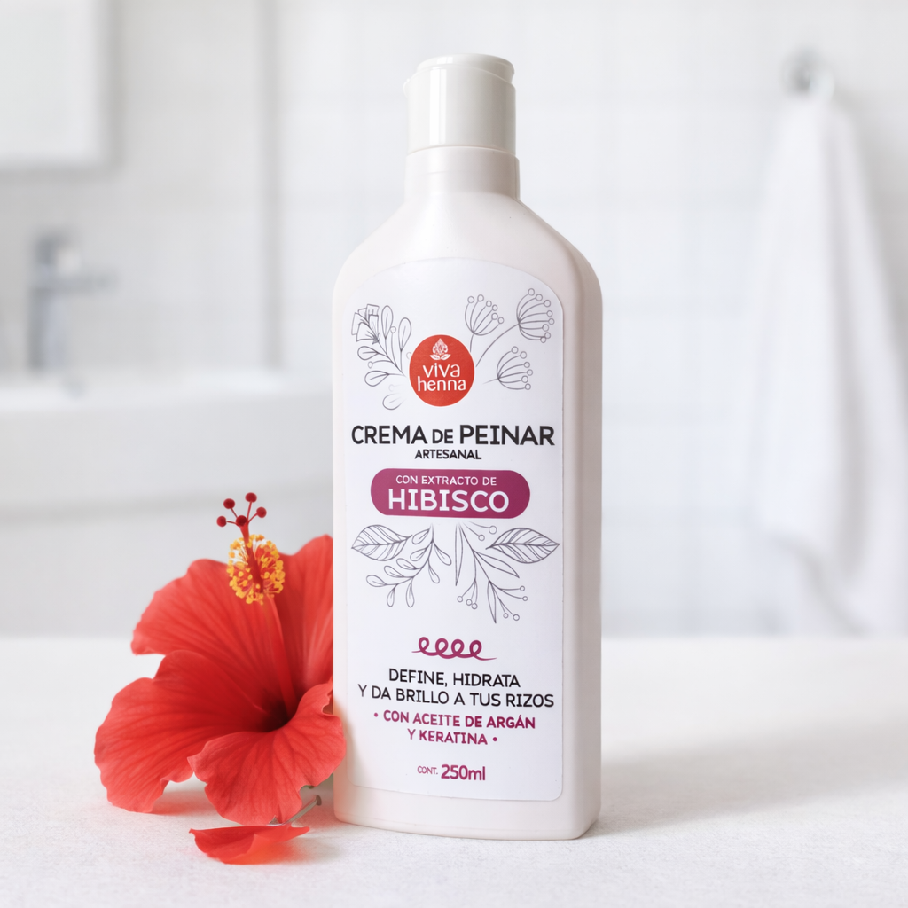 Crema de Peinar con Hibisco