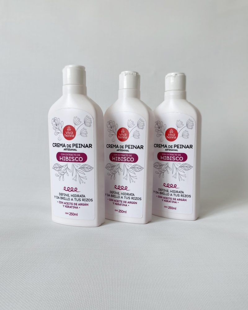 Crema de Peinar con Hibisco (x3)
