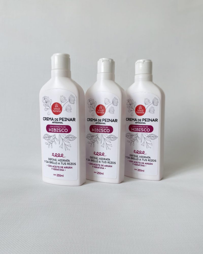 Crema de Peinar con Hibisco (x3)